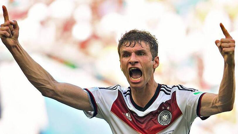 Thomas Müller: Auch ohne Kapitänsbinde verschafft er sich Gehör im Nationalteam. Thomas Müller: Auch ohne Kapitänsbinde verschafft er sich Gehör im Nationalteam.