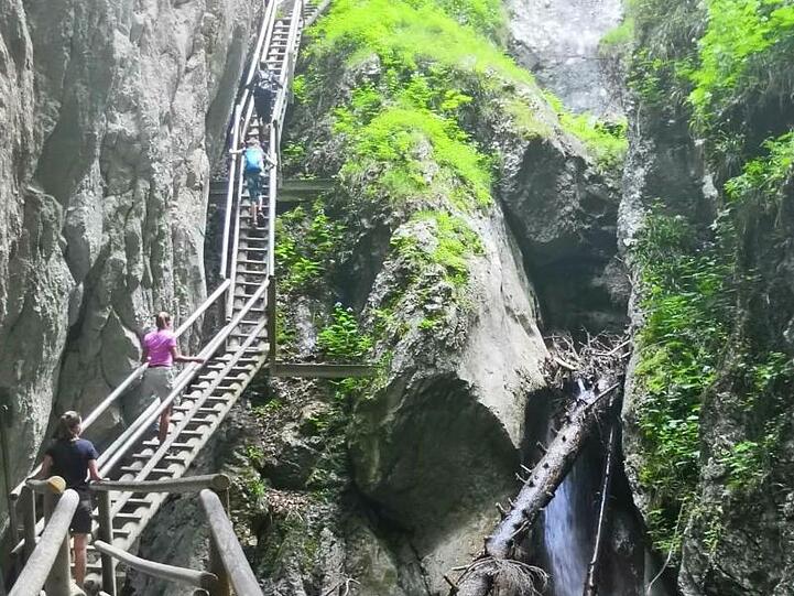 Die Bärenschützklamm mit ihren zahlreichen Brücken ist bei Besuchern sehr beliebt (Archiv).