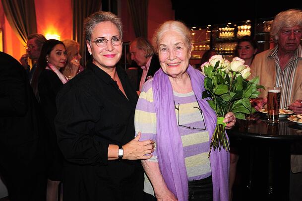 2015 in München: Katerina Jacob und ihre Mutter Ellen Schwiers.