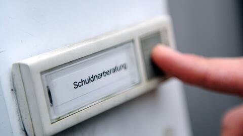 Die Schuldnerberatungen verzeichnen mehr als 570.000 Beratungen im Jahr.