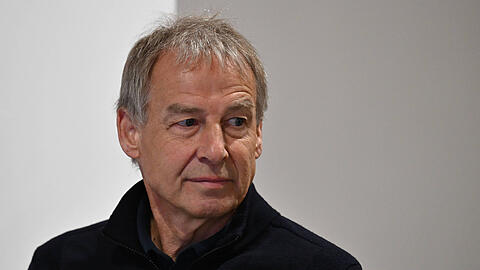 J&uuml;rgen Klinsmann (61) spielte von 1987 bis 1998 in der Nationalmannschaft, mit der er 1990 Weltmeister wurde.