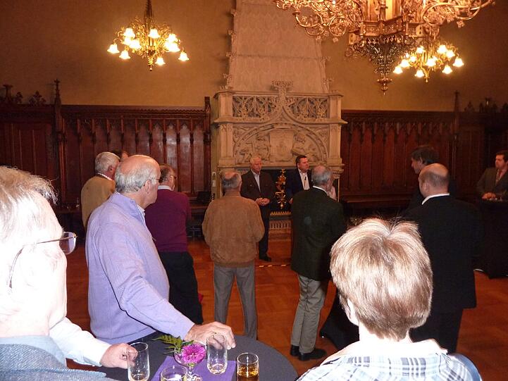 Beim Empfang der Rathaus-CSU für die Münchner Sportvereine.