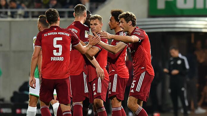 Der FC Bayern gewinnt mit 3:1 gegen Greuther Fürth.
