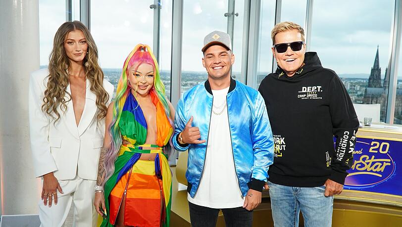 Leony bildete 2023 mit Katja Krasavice, Pietro Lombardi und Dieter Bohlen die "Deutschland sucht den Superstar"-Jury. Leony bildete 2023 mit Katja Krasavice, Pietro Lombardi und Dieter Bohlen die "Deutschland sucht den Superstar"-Jury.