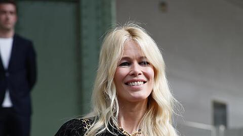 Claudia Schiffer war eine der Musen von Karl Lagerfeld.