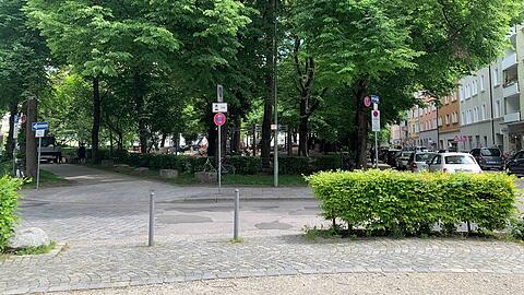 Das Dreieck am "Glockenbach". Kommendes Jahr soll es umgestaltet werden.