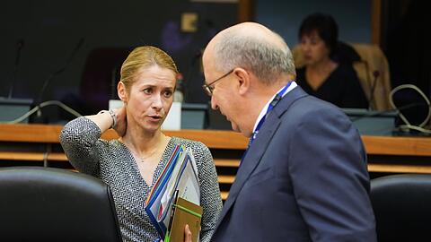 EU-Chefdiplomatin Kaja Kallas wird das Außenministertreffen leiten. (Archivbild)