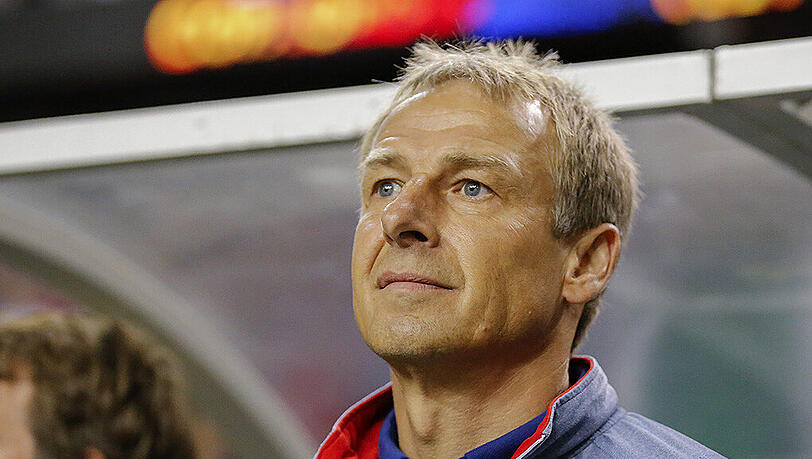 Trainierte auch schonmal den FC Bayern: Der aktuelle Trainer der US-Mannschaft Jürgen Klinsmann.