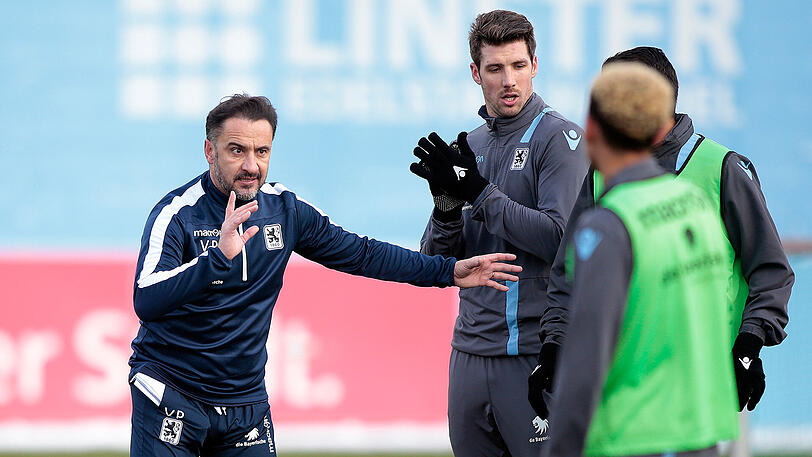Konnte einen guten Eindruck vom neuen 1860-Trainer Vitor Pereira gewinnen: Vize-Kapitän Jan Mauersberger (Mitte).
