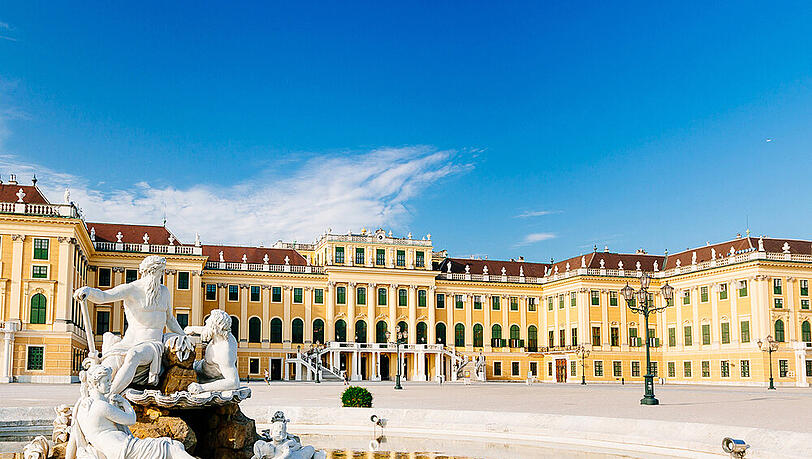 Der Besuch von Attraktionen wie Schloss Schönbrunn wird mit dem Vienna Pass erheblich günstiger Der Besuch von Attraktionen wie Schloss Schönbrunn wird mit dem Vienna Pass erheblich günstiger