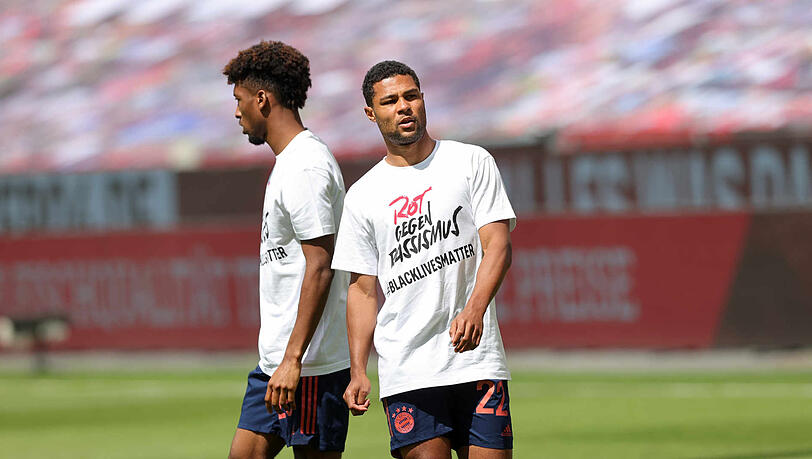 Wird Serge Gnabry (r.) rechtzeitig fit? Wird Serge Gnabry (r.) rechtzeitig fit?