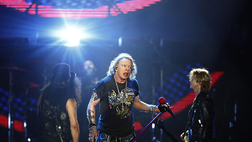 Axl Rose will mit Guns N' Roses 2021 groß auf Tour gehen. Axl Rose will mit Guns N' Roses 2021 groß auf Tour gehen.