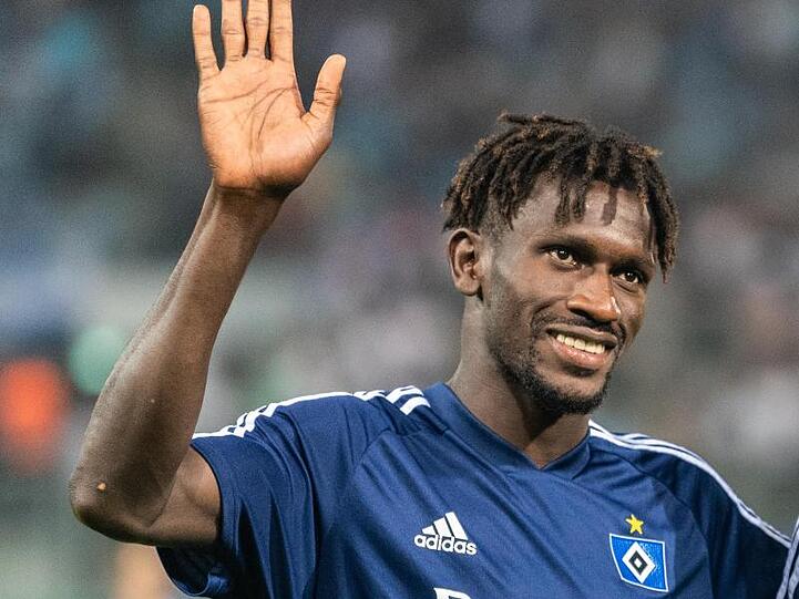 Weiter im Fokus: HSV-Profi Bakéry Jatta.