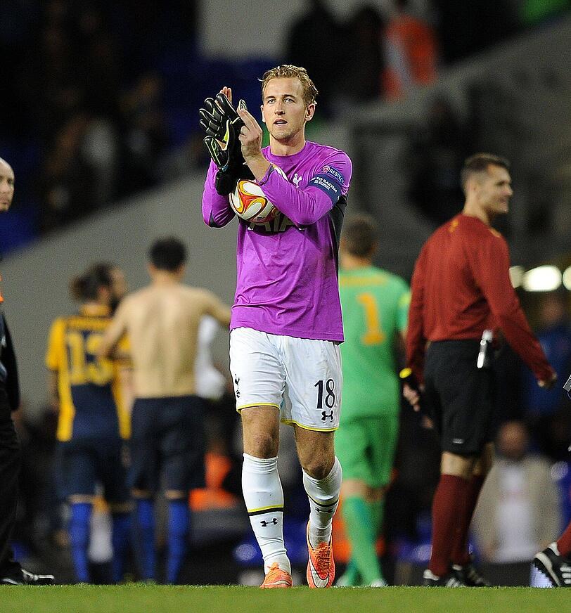 Kurzeinsatz als Torh&uuml;ter: Harry Kane.