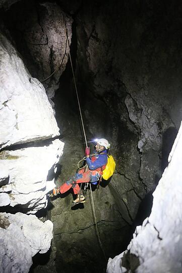 Dramatische Rettungsaktion in der Riesending-Schachthöhle im Berchtesgadener Land - die Bilder.