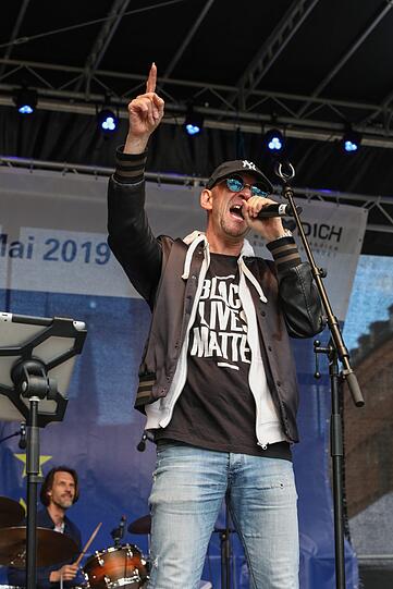 Ecco DiLorenzo und seine Band sorgten für Grooves und Stimmung.
