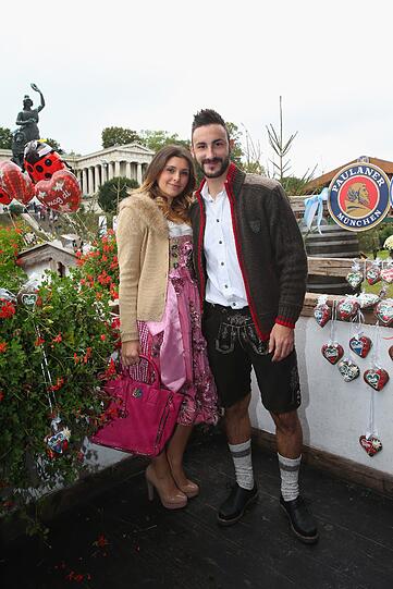 Diego Contento mit Freundin Jessica