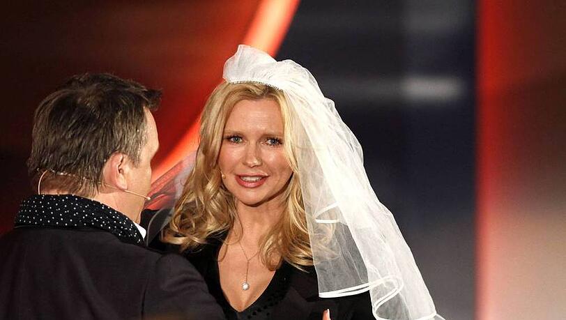 Veronica Ferres: Ob sie zum Schleier schon ein passendes Kleid hat? Veronica Ferres: Ob sie zum Schleier schon ein passendes Kleid hat?