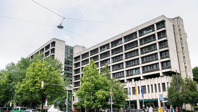 Blick auf das Amtsgericht in München.