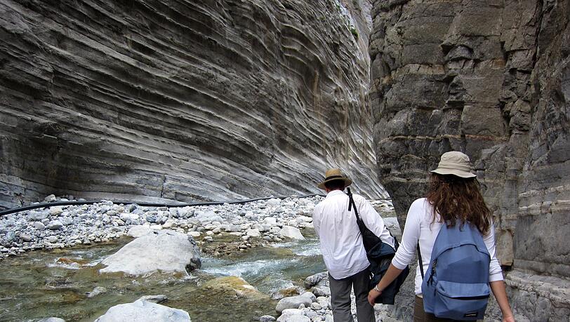 Beliebt, aber gefährlich: Samaria-Schlucht auf Kreta. (Archivbild)