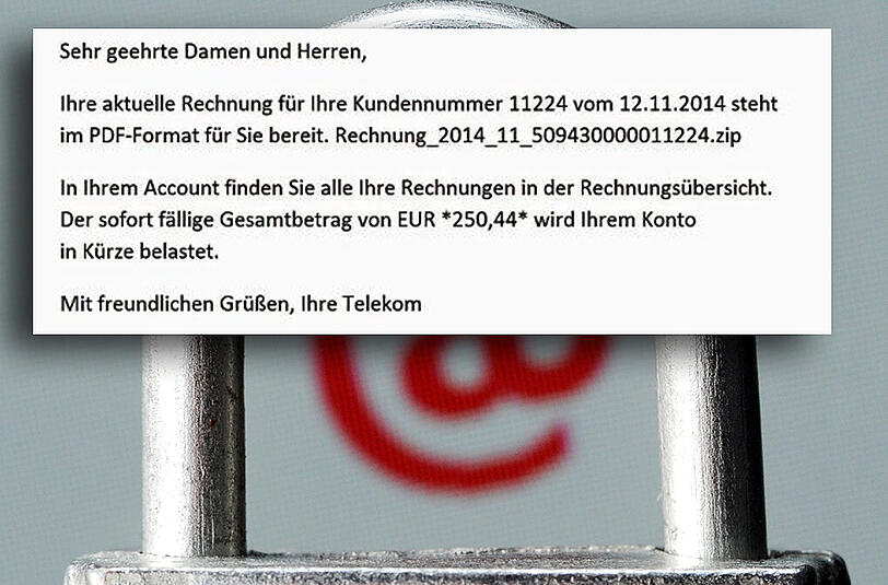 Dreiste Masche: Mit diesem gefälschten Anschreiben wollen Kriminelle Geld scheffeln