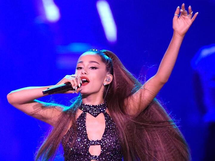Ariana Grande beim Musikfestival "Wango Tango" in Los Angeles.