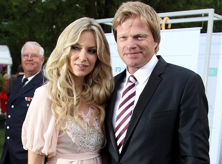 Den Bund fürs Leben ging auch Oliver Kahn und Freundin Svenja am 8. Juli 2011 ein.