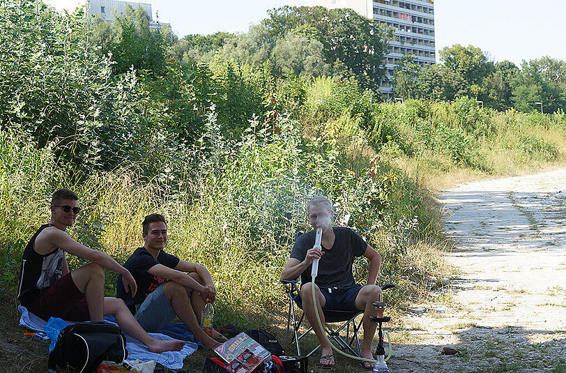 Bilder vom Flaucher - wo alles im Fluss ist...