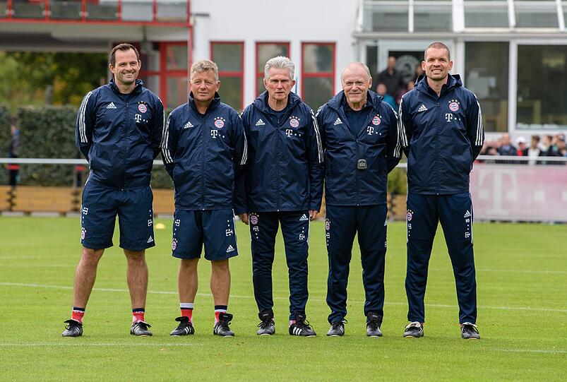 Die Bilder vom ersten Training unter Jupp Heynckes.