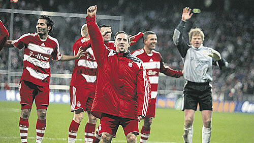 Vortänzer Franck und die Bayern-Boys. Vortänzer Franck und die Bayern-Boys.