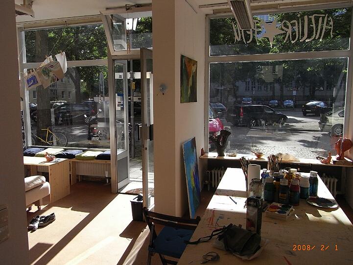 Das Atelier Fetu am Agilolfingerplatz 5.