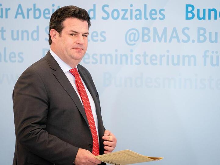 Erwägt eine Anhebung des Kurzarbeitergeldes: Hubertus Heil.