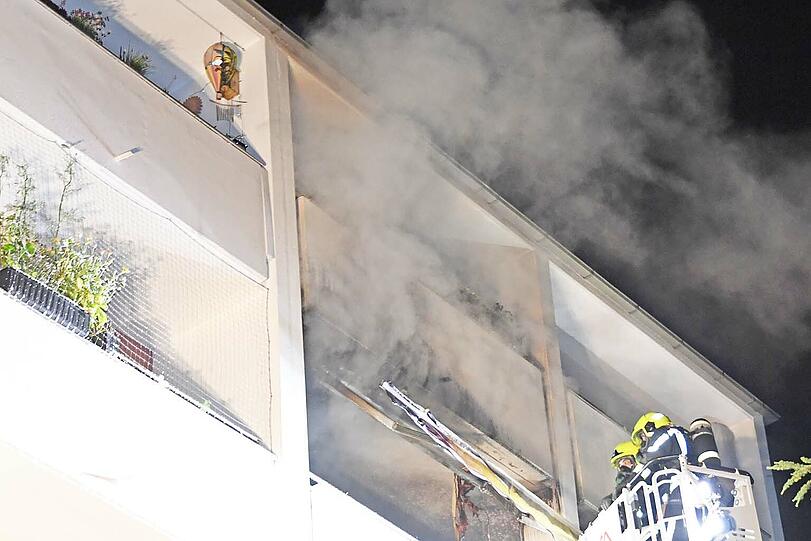 Ein Kühlschrank hatte den Brand in Unterhaching ausgelöst.