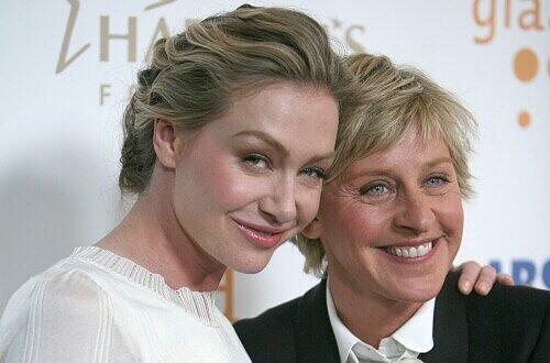 Portia de Rossi (links) und Ellen DeGeneres