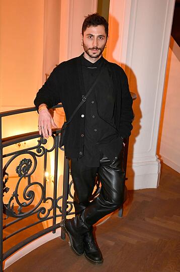 Auf der Premiere von "Der große Gatsby" posiert Giovanni Corrado für die Kameras.