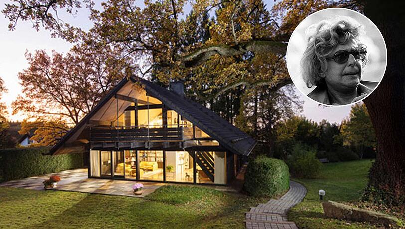 Die Villa von außen. Hier lebte Leni Riefenstahl bis zu ihrem Tod. Die Villa von außen. Hier lebte Leni Riefenstahl bis zu ihrem Tod.