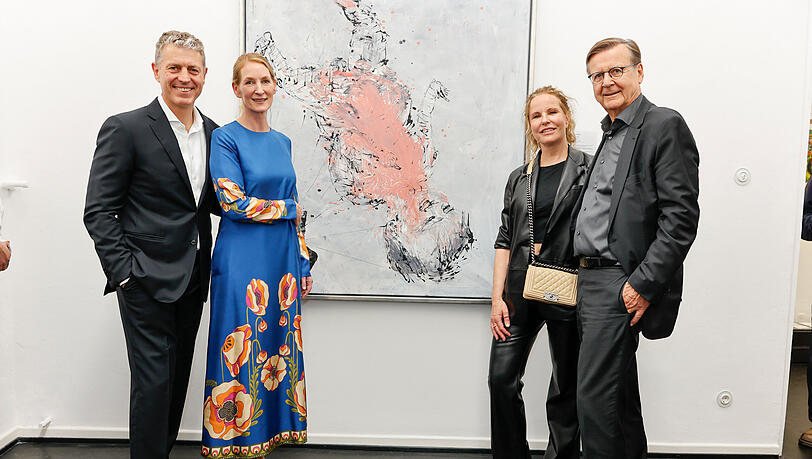 Robert Ketterer, Gudrun Ketterer, Katja Burkard und Hans Mahr. Robert Ketterer, Gudrun Ketterer, Katja Burkard und Hans Mahr.