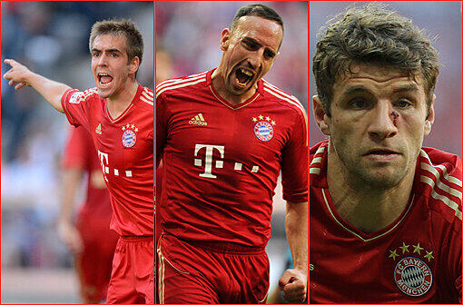 Die Bayern gewinnen souverän gegen Hoffenheim. Die Einzelkritik in einer Bilderstrecke zum Durchklicken.