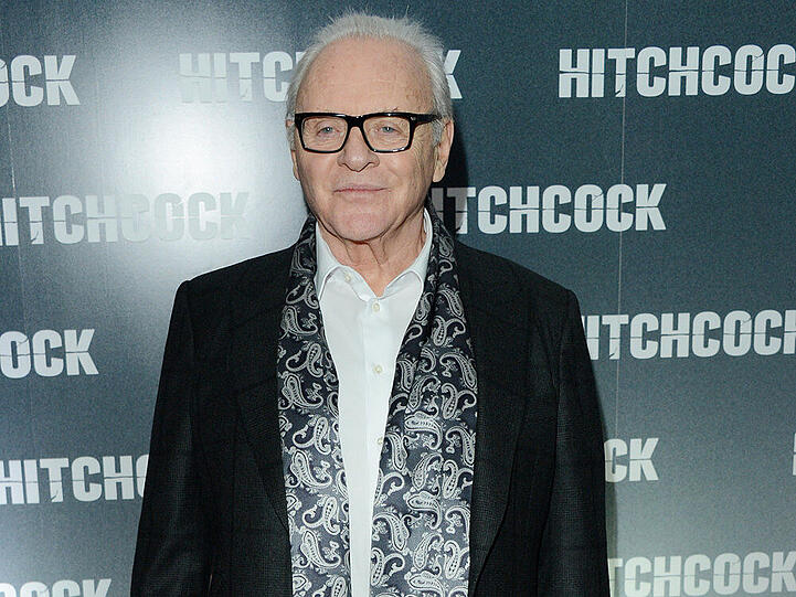 Sir Anthony Hopkins bei der Premiere von "Hitchcock" in London