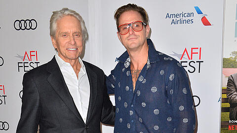 Michael Douglas und sein Sohn Cameron haben wieder gut lachen