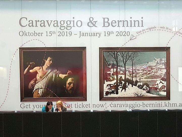 Die Ausstellung "Caravaggio & Bernini" ist vom 15. Oktober 2019 bis 19. Januuar 2020 im Kunsthistorischen Museum zu sehen.