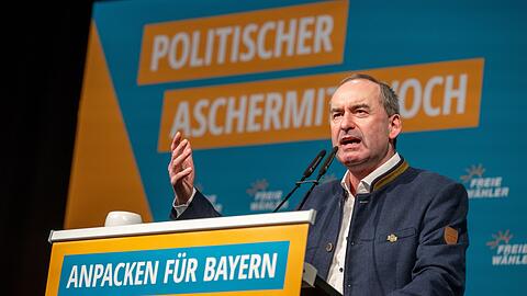 Hubert Aiwanger, Vorsitzender der Freien Wähler, macht der Union schwere Vorwürfe.