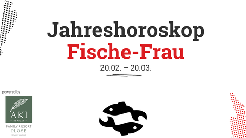Das Jahreshoroskop 2025 für die Fische-Frau.