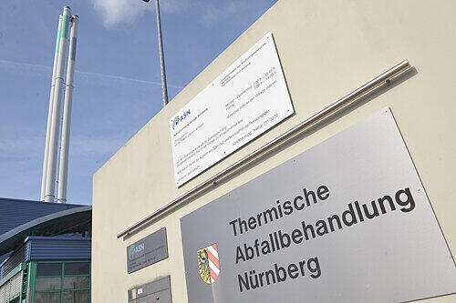 Endstation Mülloper: Die Nürnberger Müllverbrennungsanlage verbrannte im letzten Jahr 228.491 Tonnen Müll.