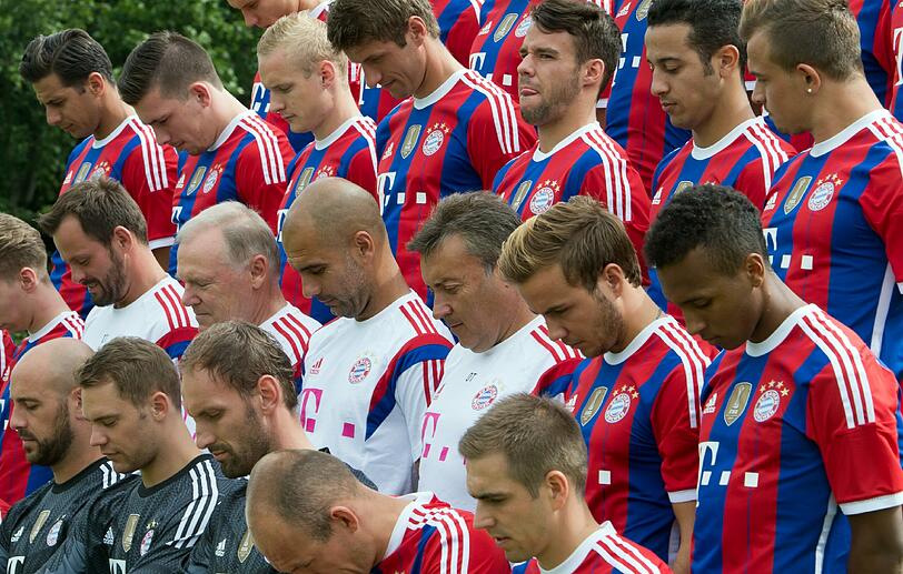 Die Bayern sind sehr konzentriert bei der Sache.