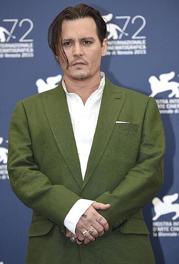 Johnny Depp in Venedig