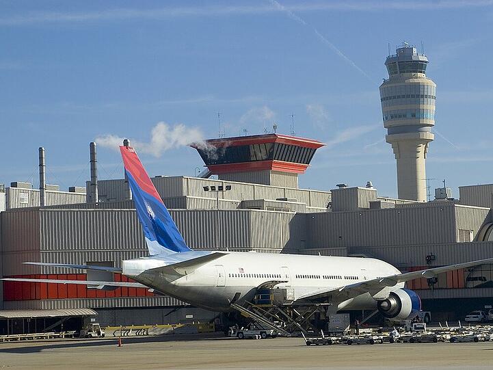 Auf dem Weg nach New York fliegen viele Passagiere über Atlanta