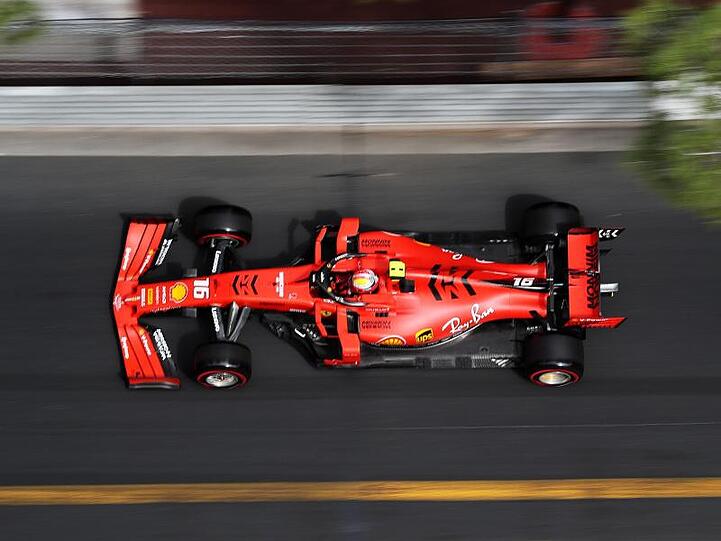 Ferrari-Fahrer Charles Leclerc kam in der Qualifikation nur auf Rang 16.