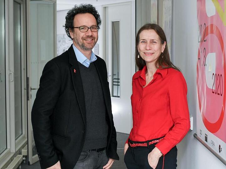 Carlo Chatrian und Mariette Rissenbeek freuen sich, dass es endlich losgeht.