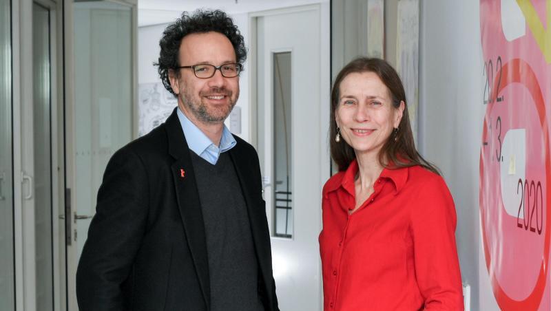 Carlo Chatrian und Mariette Rissenbeek freuen sich, dass es endlich losgeht. Carlo Chatrian und Mariette Rissenbeek freuen sich, dass es endlich losgeht.